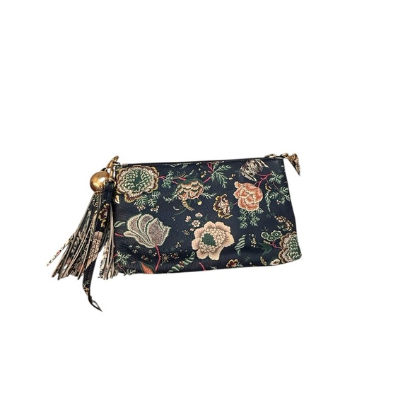 TORY BURCH Elegant Green Floral Women's Bag - Picture 5 of 10